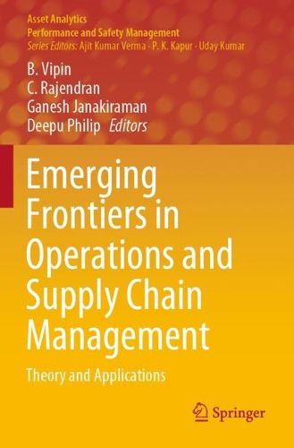 Cover image for Emerging Frontiers in Operations and Supply Chain Management: Theory and Applications
