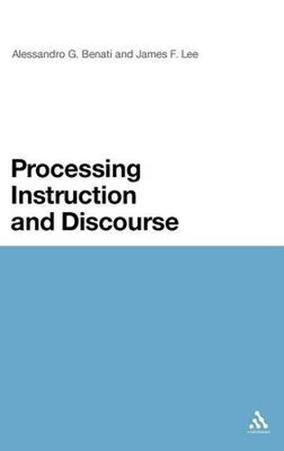 Cover image for Processing Instruction and Discourse