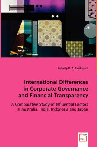 Cover image for International Differences in Corporate Governance and Financial Transparency