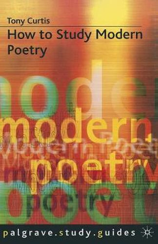 Cover image for How to Study Modern Poetry