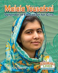 Cover image for Malala Yousafzai: Defender of Education for Girls