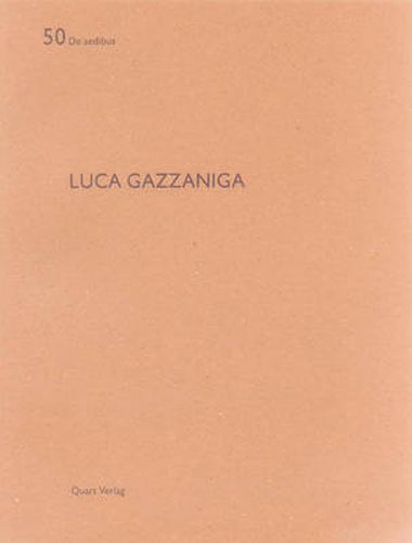Cover image for Luca Gazzaniga: De Aedibus 50