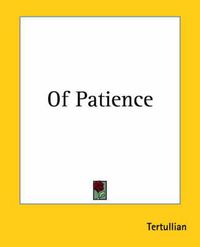 Cover image for Of Patience