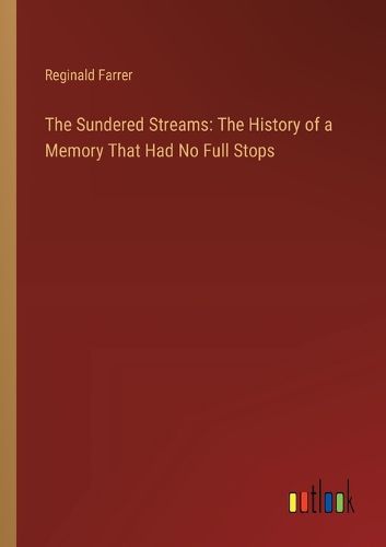 Cover image for The Sundered Streams