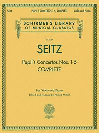 Cover image for Pupil's Concertos, Complete: Schirmer'S Library of Musical Classics, Vol. 2054 Violin and Piano