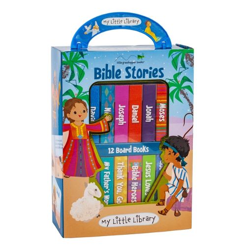 Cover image for My Little Library: Bible Stories (12 Board Books)