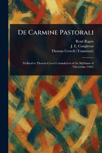 Cover image for De Carmine Pastorali