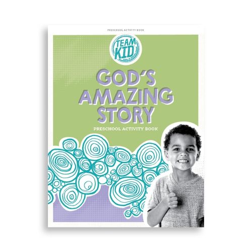 Cover image for Teamkid: God's Amazing Story - Preschool Activity Book