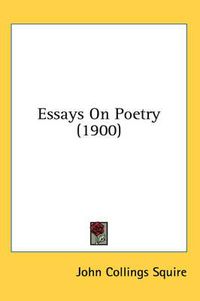 Cover image for Essays on Poetry (1900)