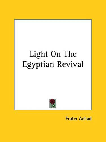 Cover image for Light on the Egyptian Revival