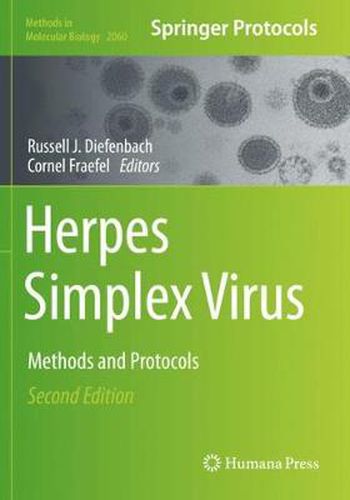 Herpes Simplex Virus: Methods and Protocols