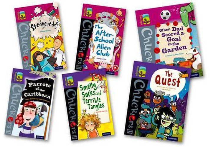 Cover image for Oxford Reading Tree TreeTops Chucklers: Oxford Level 10-11: Pack of 6