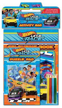 Cover image for Hot Wheels Let's Race: Activity Bag (Mattel)