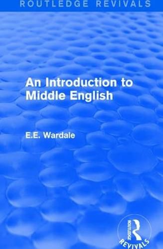 Cover image for An Introduction to Middle English