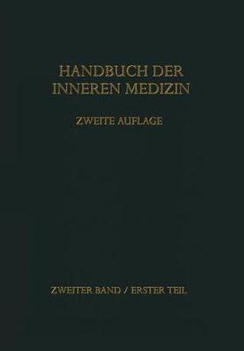 Cover image for Handbuch Der Inneren Medizin