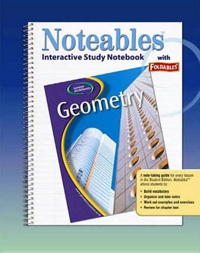 Cover image for Glencoe Geometry, Noteables: Interactive Study Notebook with Foldables