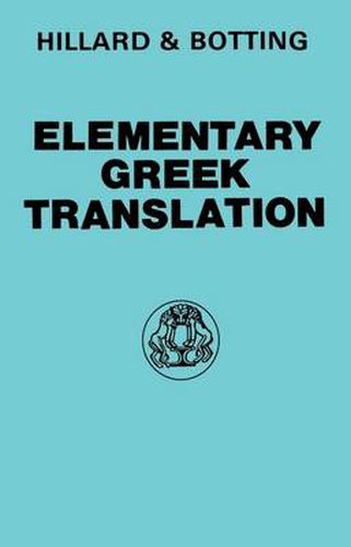 Cover image for Elementary Greek Translation