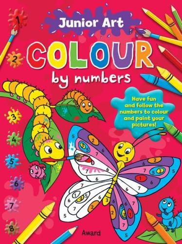 Junior Art Colour By Numbers: Butterfly