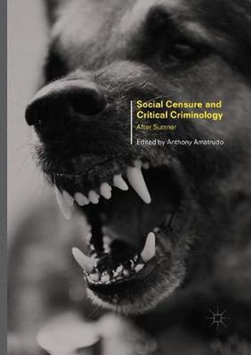 Cover image for Social Censure and Critical Criminology: After Sumner