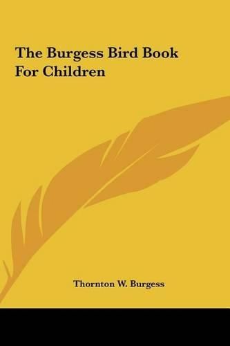 The Burgess Bird Book for Children