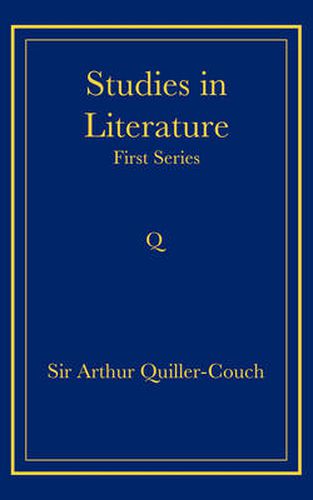Cover image for Studies in Literature: First Series