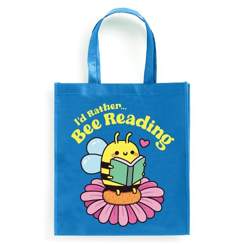 Cover image for I'd Rather Bee Reading Reusable Shopping Bag