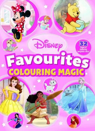 Cover image for Disney Favourites: Colouring Magic