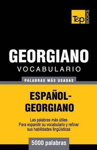 Vocabulario espanol-georgiano - 5000 palabras mas usadas