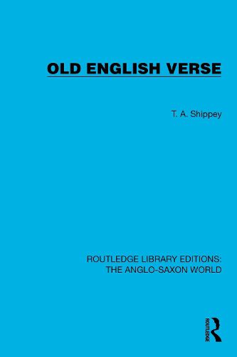 Cover image for Old English Verse