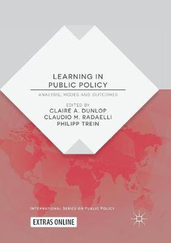 Cover image for Learning in Public Policy: Analysis, Modes and Outcomes