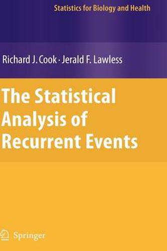 Cover image for The Statistical Analysis of Recurrent Events