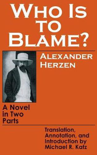 Cover image for Who is to Blame?