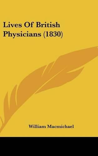 Cover image for Lives of British Physicians (1830)