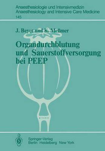 Organdurchblutung und Sauerstoffversorgung bei PEEP