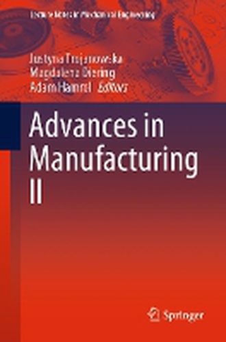 Cover image for Advances in Manufacturing II