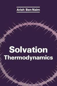 Cover image for Solvation Thermodynamics