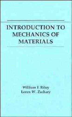 Cover image for Introduction to Mechanics of Materials