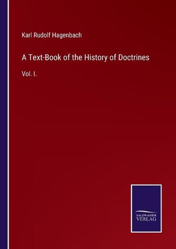 A Text-Book of the History of Doctrines