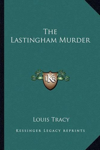 Cover image for The Lastingham Murder