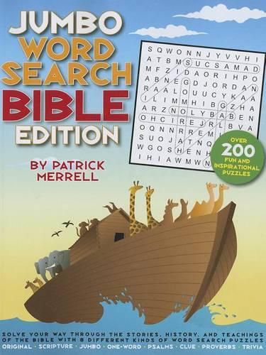 Cover image for Jumbo Word Search: Bible Edition