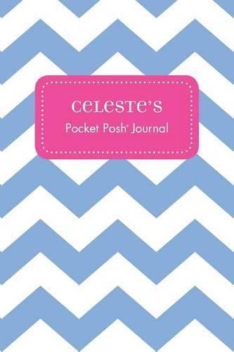 Cover image for Celeste's Pocket Posh Journal, Chevron