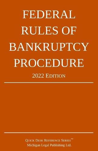 Cover image for Federal Rules of Bankruptcy Procedure; 2022 Edition: With Statutory Supplement