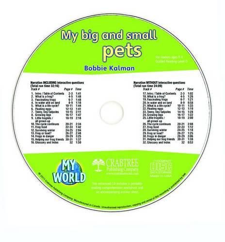 Cover image for My Big and Small Pets - CD Only