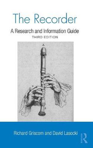 Cover image for The Recorder: A Research and Information Guide