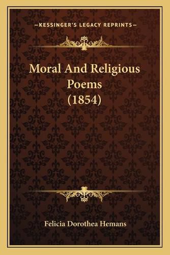 Cover image for Moral and Religious Poems (1854)