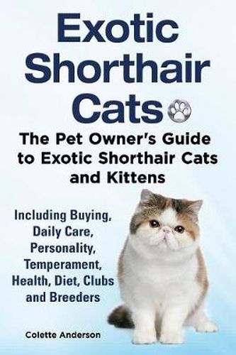 Cover image for Exotic Shorthair Cats The Pet Owner's Guide to Exotic Shorthair Cats and Kittens Including Buying, Daily Care, Personality, Temperament, Health, Diet, Clubs and Breeders