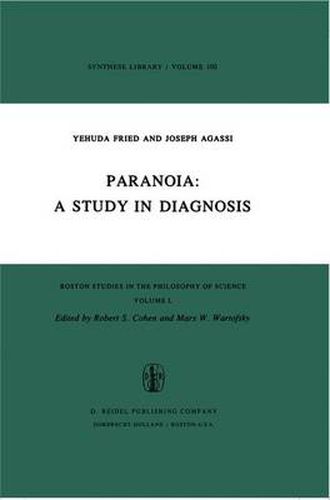 Cover image for Paranoia: A Study in Diagnosis