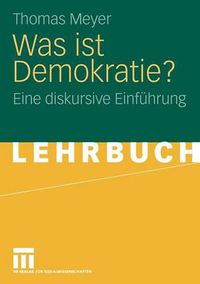 Cover image for Was ist Demokratie?: Eine diskursive Einfuhrung