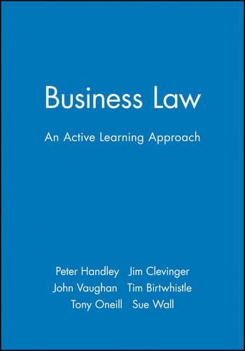 Cover image for Business Law: An Active Learning Approach