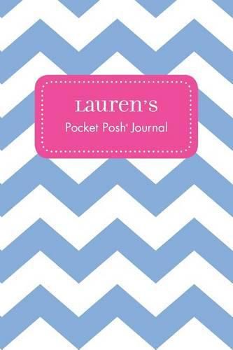 Cover image for Lauren's Pocket Posh Journal, Chevron